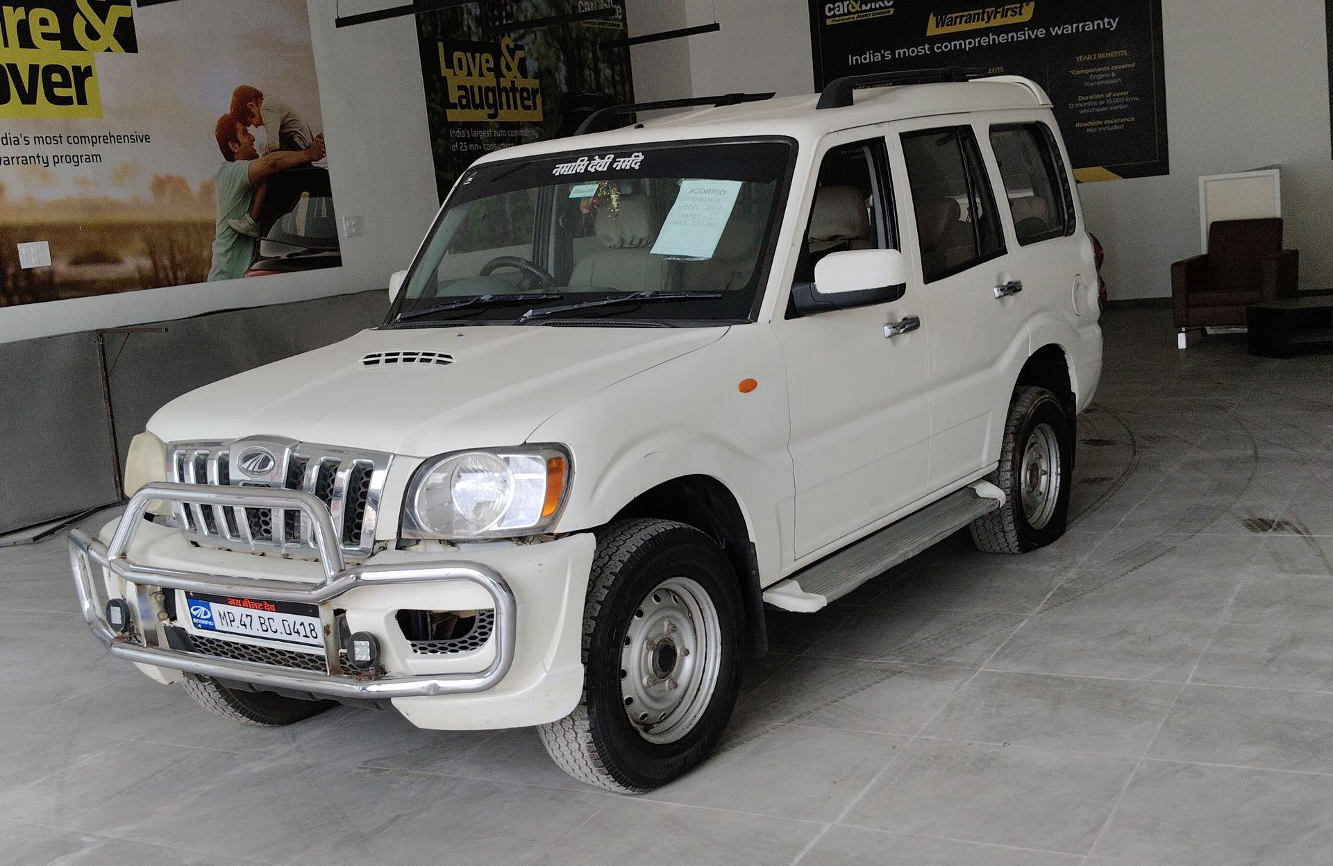 2012 Mahindra Scorpio VLS 2012 Mahindra Scorpio VLS