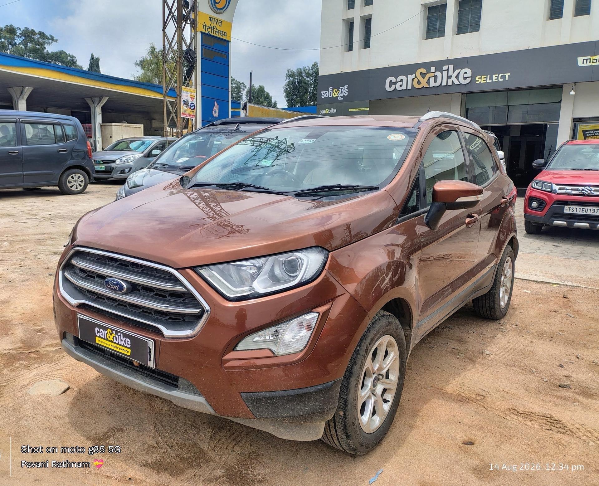 2019 Ford EcoSport 1.5L TiVCT Petrol Titanium AT Black Edition 2019 Ford EcoSport 1.5L TiVCT Petrol Titanium AT Black Edition