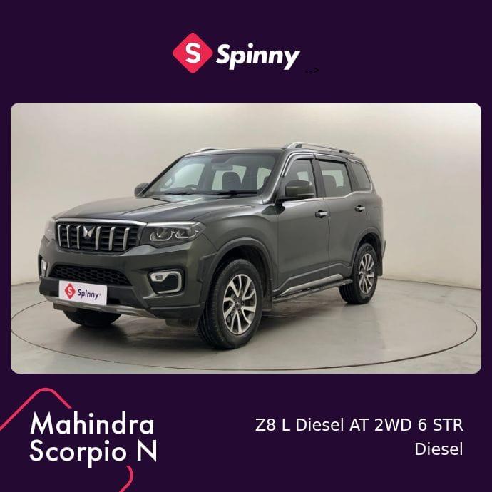 Used 2022 Mahindra Scorpio-N, Bangalore Used 2022 Mahindra Scorpio-N, Bangalore