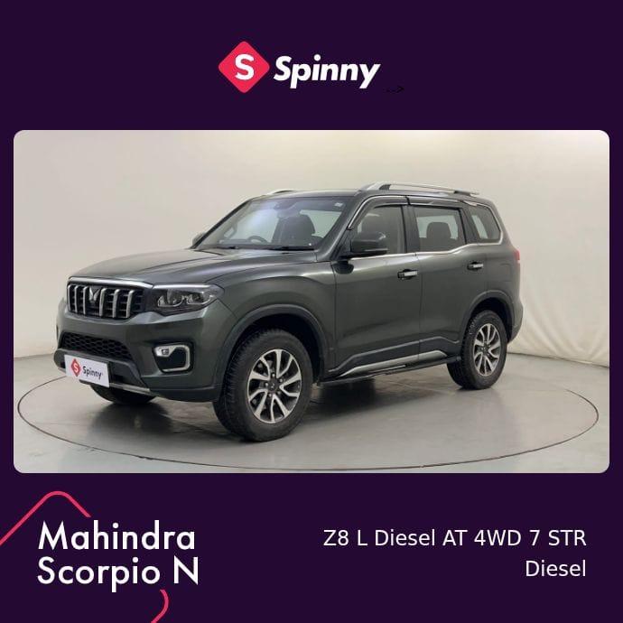 Used 2022 Mahindra Scorpio-N, Bangalore Used 2022 Mahindra Scorpio-N, Bangalore