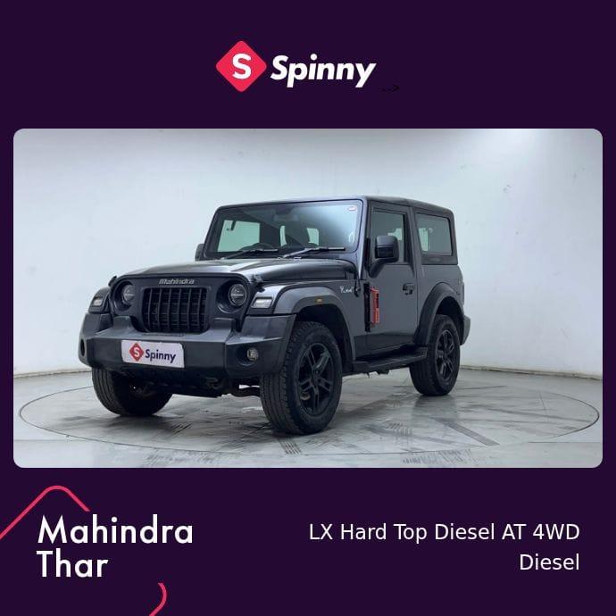 2023 Mahindra Thar LX Automatic 4 Seater Hard Top Diesel 2023 Mahindra Thar LX Automatic 4 Seater Hard Top Diesel