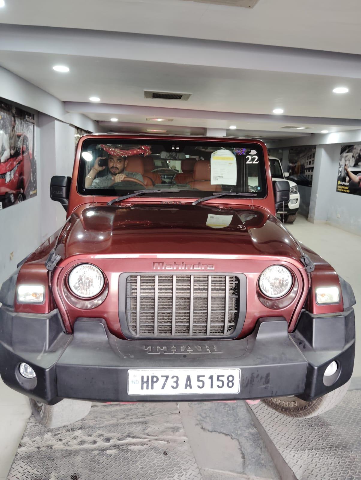 Used 2022 Mahindra Thar, Abrol Nagar Pathankot, Haryal  Used 2022 Mahindra Thar, Abrol Nagar Pathankot, Haryal