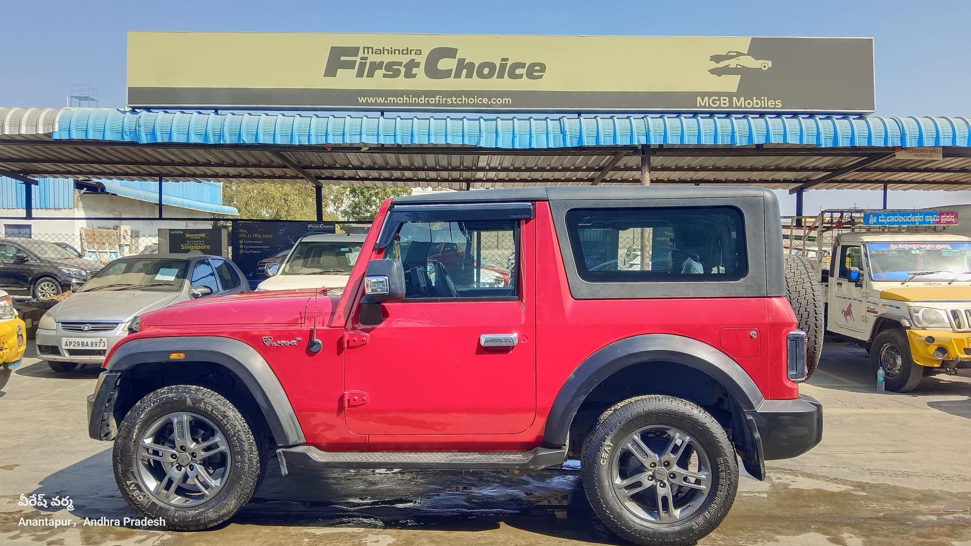 2022 Mahindra Thar LX Manual 4 Seater Hard Top Diesel 2022 Mahindra Thar LX Manual 4 Seater Hard Top Diesel