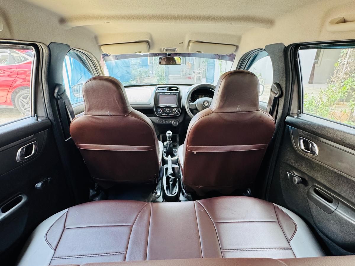 Brown Kwid Seat Cover Original Used 2018 Renault Kwid RXT BS IV In