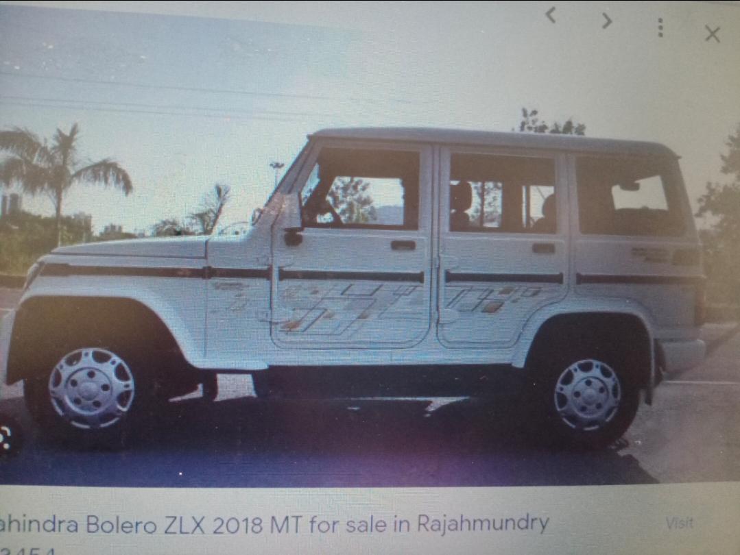 2018 Mahindra Bolero ZLX BS3 2018 Mahindra Bolero ZLX BS3