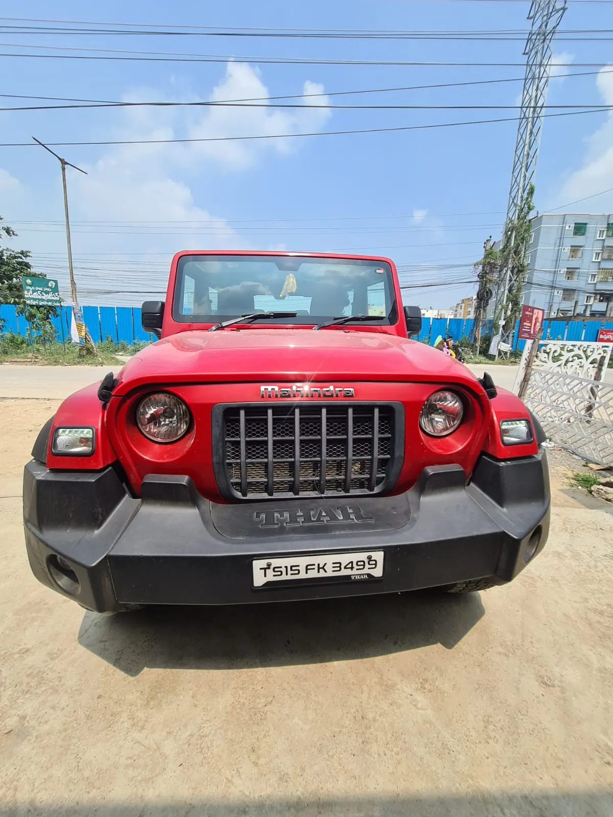 Used 2022 Mahindra Thar, Crp Camp, Hyderabad  Used 2022 Mahindra Thar, Crp Camp, Hyderabad