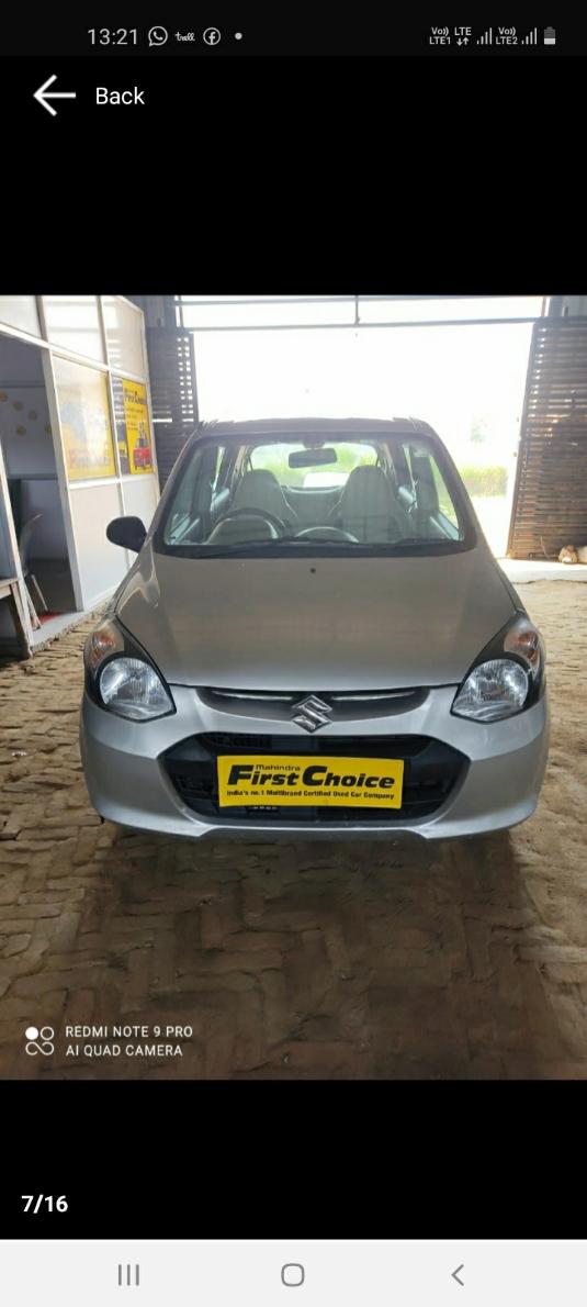 2015 Maruti Suzuki Alto 800 LXI 2015 Maruti Suzuki Alto 800 LXI
